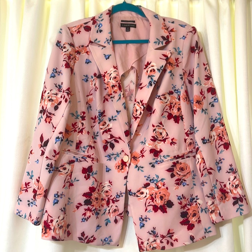 Lane Bryant Floral Blazer
